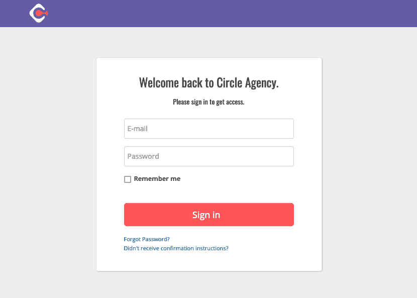 Branded Agency Login